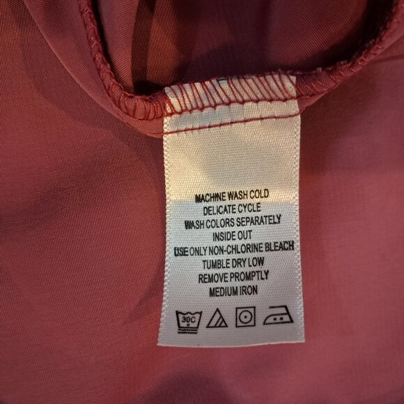 Only Necessities size 5X dusty rose pink blouse, NEW WITHOUT TAGS - Picture 6 of 7